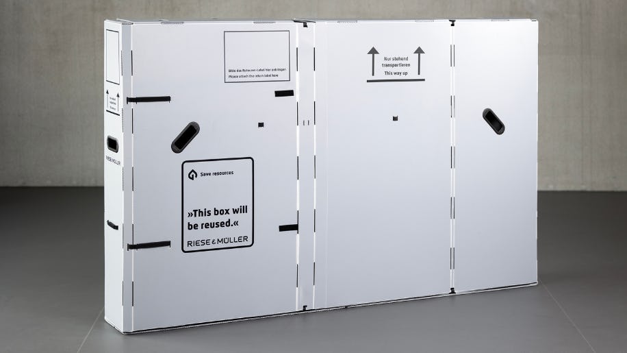 Circular Logistics has been recognised at the German Design Awards for the company’s zero waste reusable boxes for bicycle shipping, which result in up to 80% reduction in CO2 emissions. Photo: Circular Logistics 