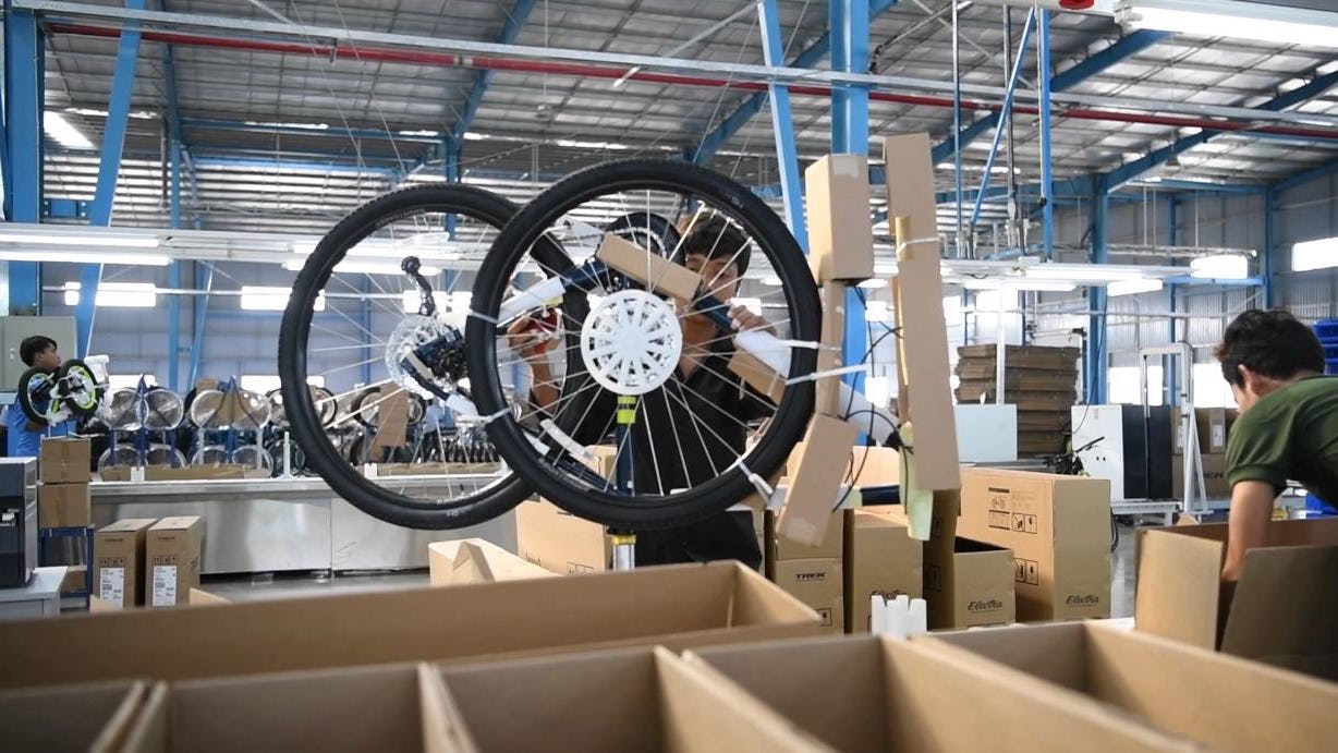 Cambodia’s e-bike export in units is still small, but production has made a remarkable start this year. - Photo Council for Development of Cambodia