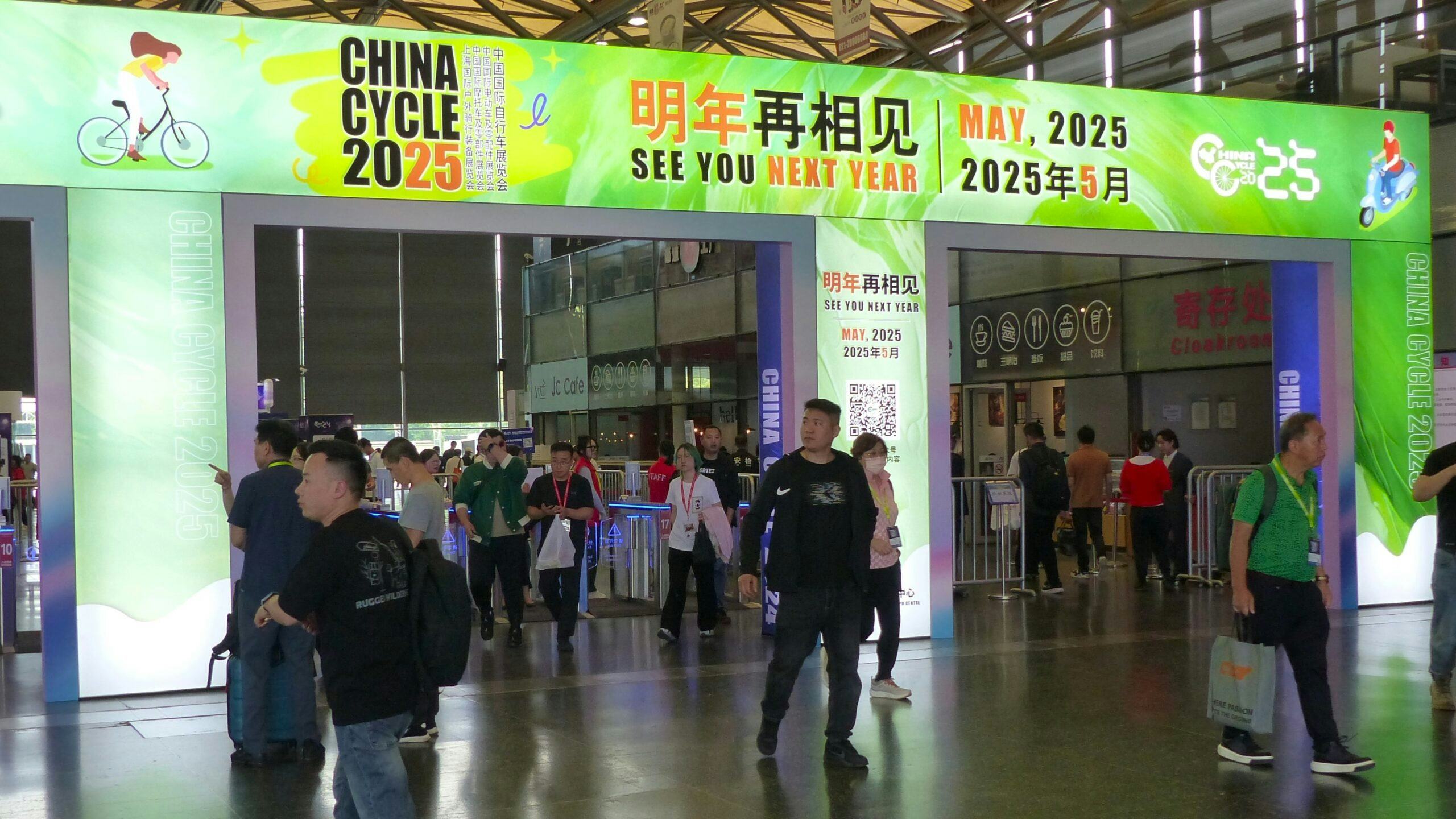 To meet growing demand for exhibition space, two halls were added to the 2024 edition of China Cycle. – Photo Bike Europe