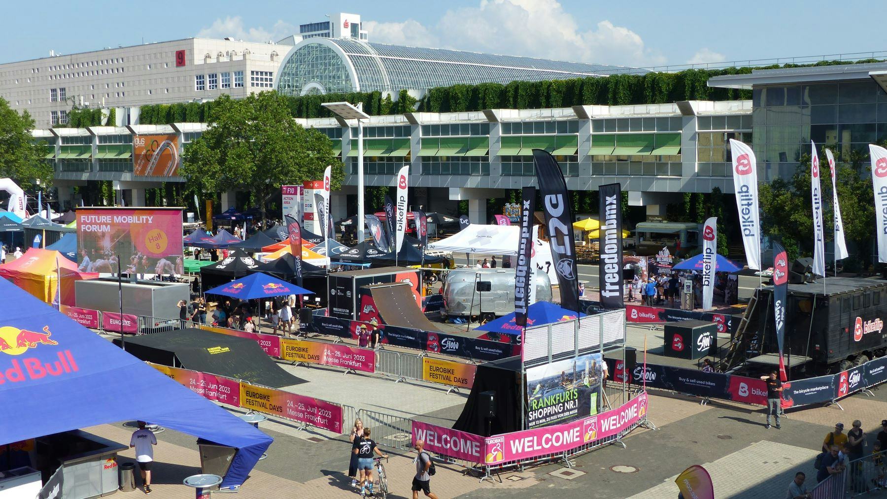 Eurobike 2024 will be laid out on an area of 150,000 square metres in eight halls and a large outdoor area.  - Photo Eurobike