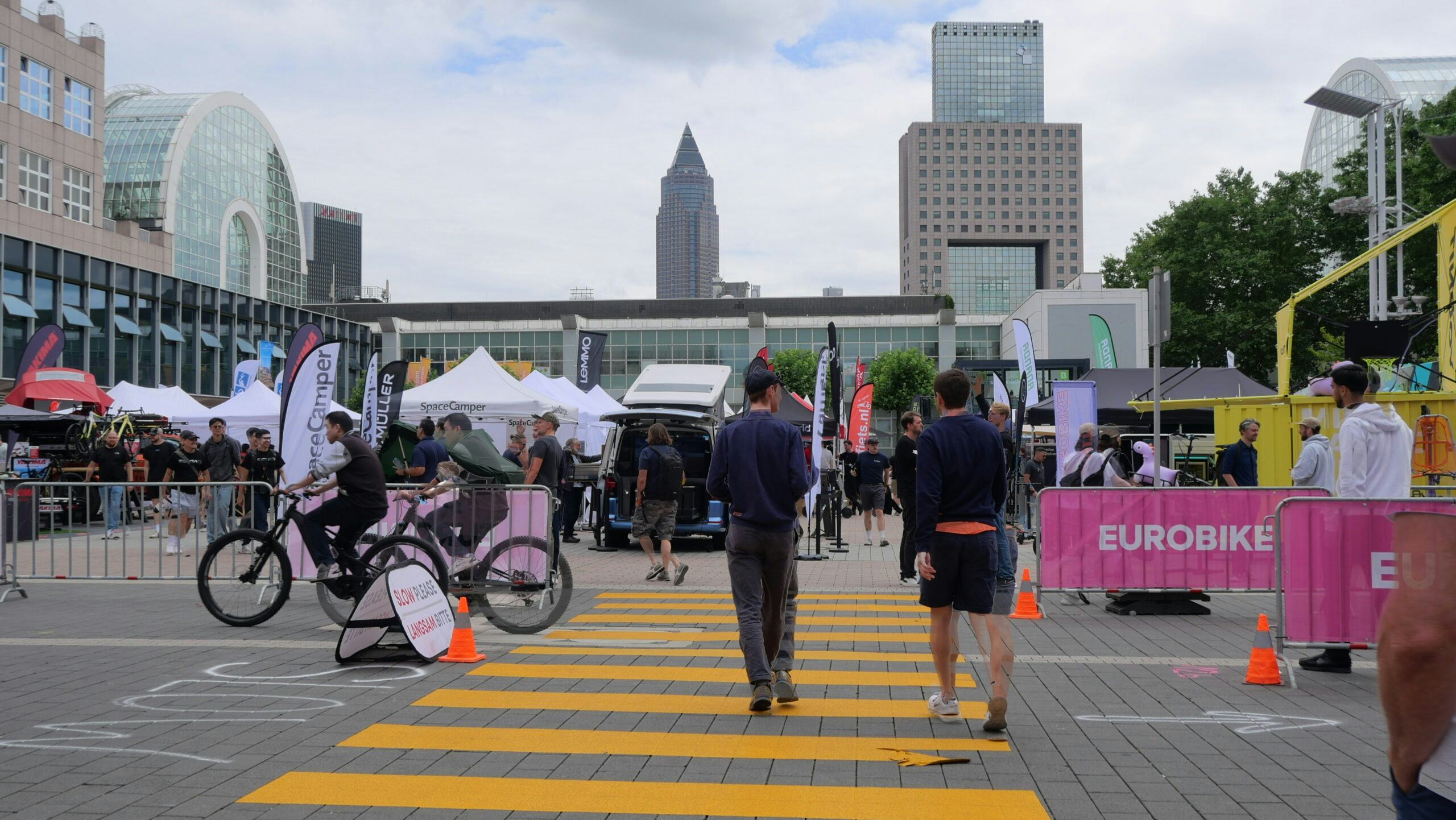 The ongoing diversification of Eurobike’s audience is also reflected in the layout of the event. – Photo Bike Europe