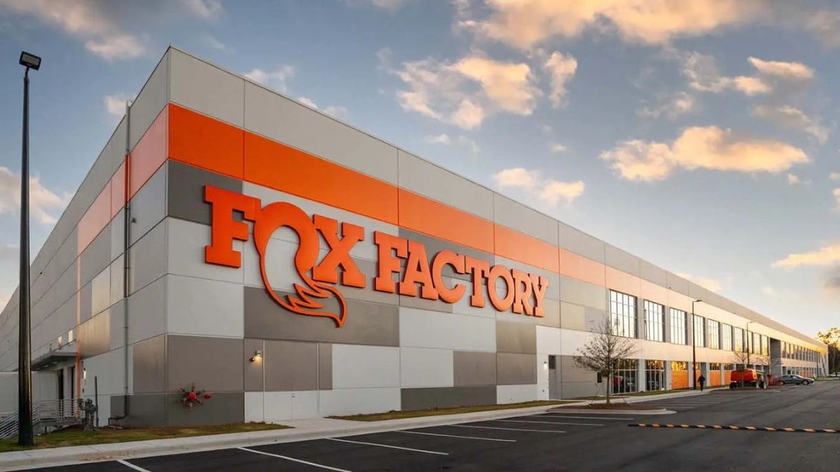 American company Fox Factory Holding Corp. is best known for its Fox Racing Shox brand of off-road racing suspension components. – Photo BRPH