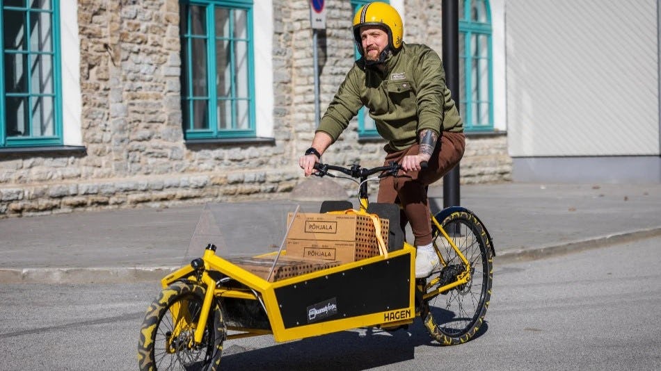 Cargobike manufacturer Hagen Bikes became known thanks to their steel frames. – Photo Hagen Bikes