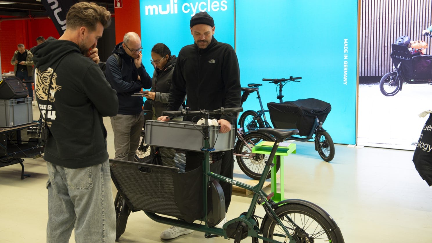 Alongside the expo and test track, visitors were also treated to a jam-packed programme discussing topics relevant to cargo bikes, with panels and speakers drawn from across the globe, plus several side-events. - Photo Sanne Paul