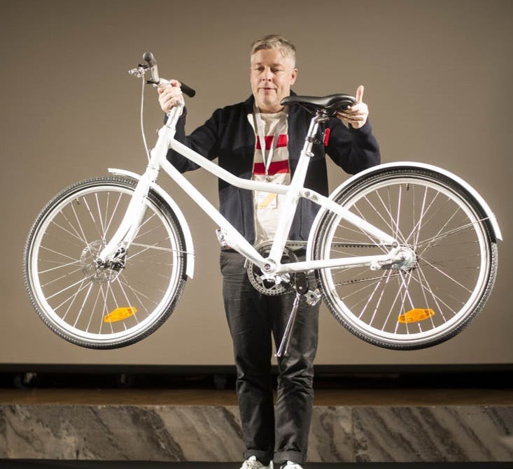 IKEA Sladda bike entered world market in 2016. - Photo IKEA