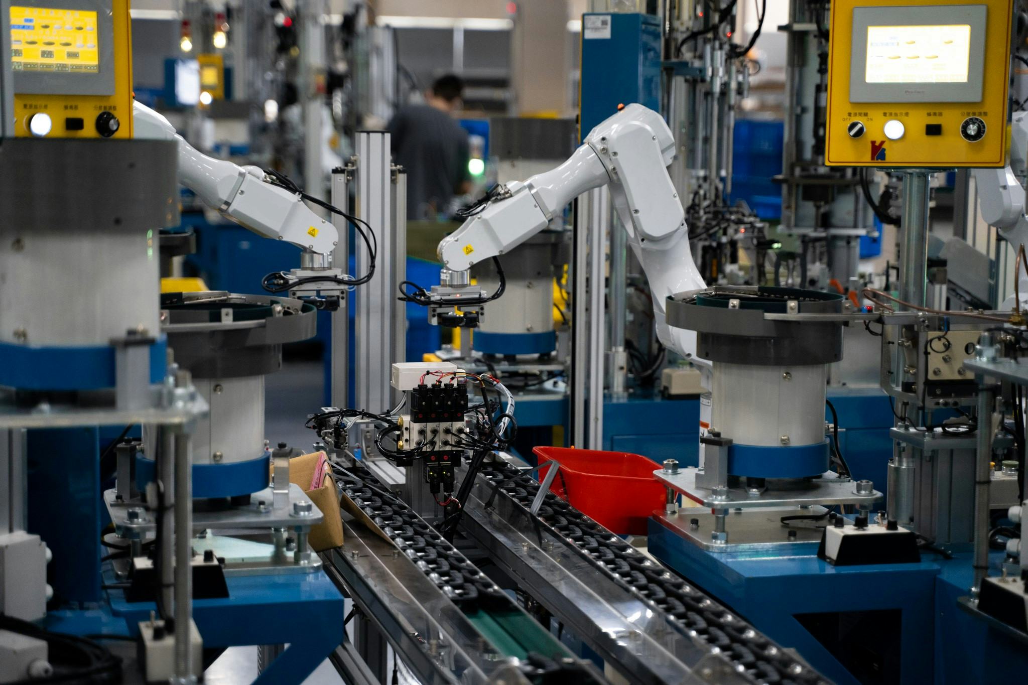 The third floor of the new smart factory is home to Marwi Group's fully automated pedal assembly line. - Photo Marwi Group