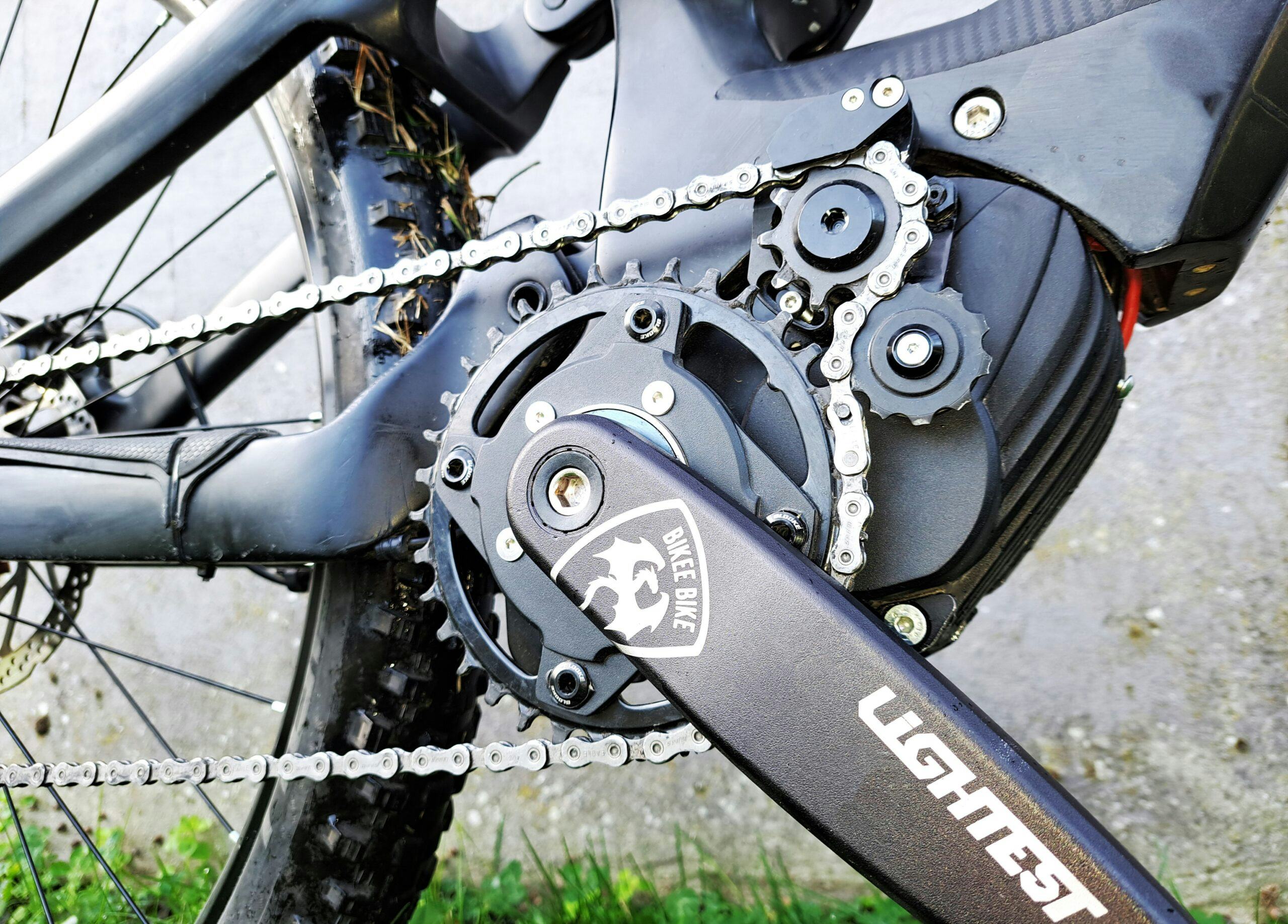 Lightest drive unit on OEM carbon frame