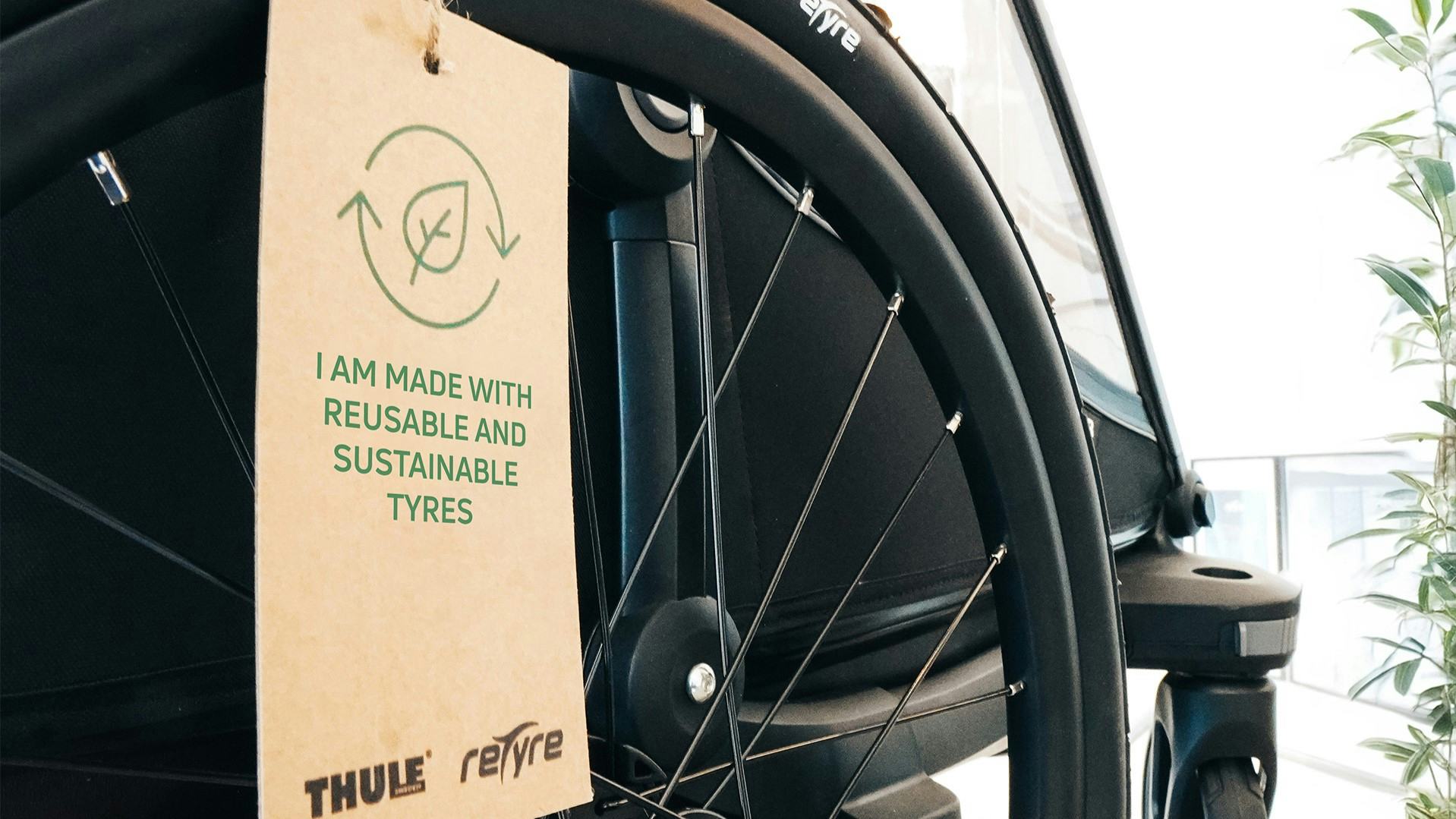 Thule partners with reTyre for sustainable tyres